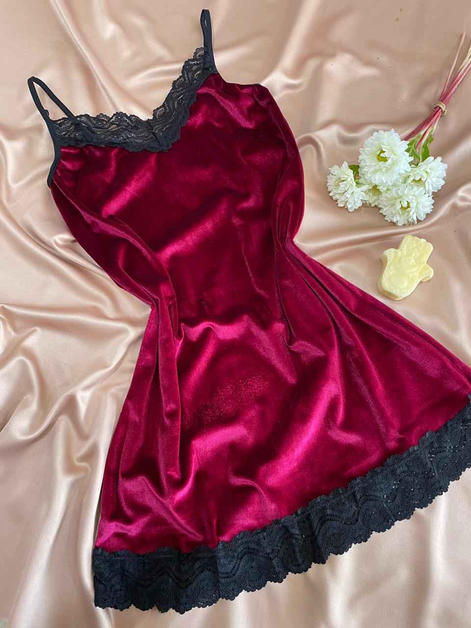 Nuisette en velours