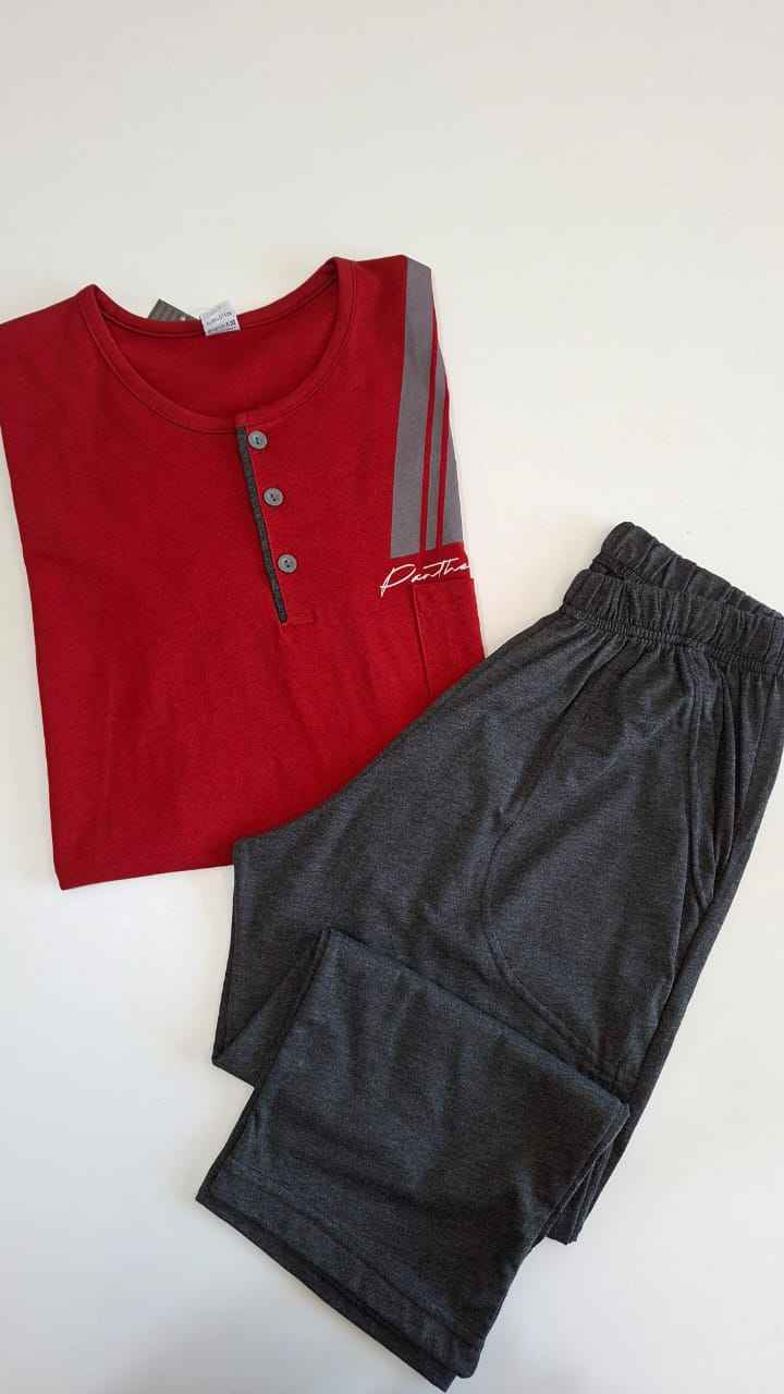 pyjama pour homme avec pantacourt