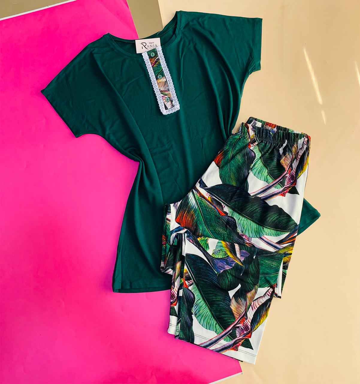 pyjama femme été avec pantacourt