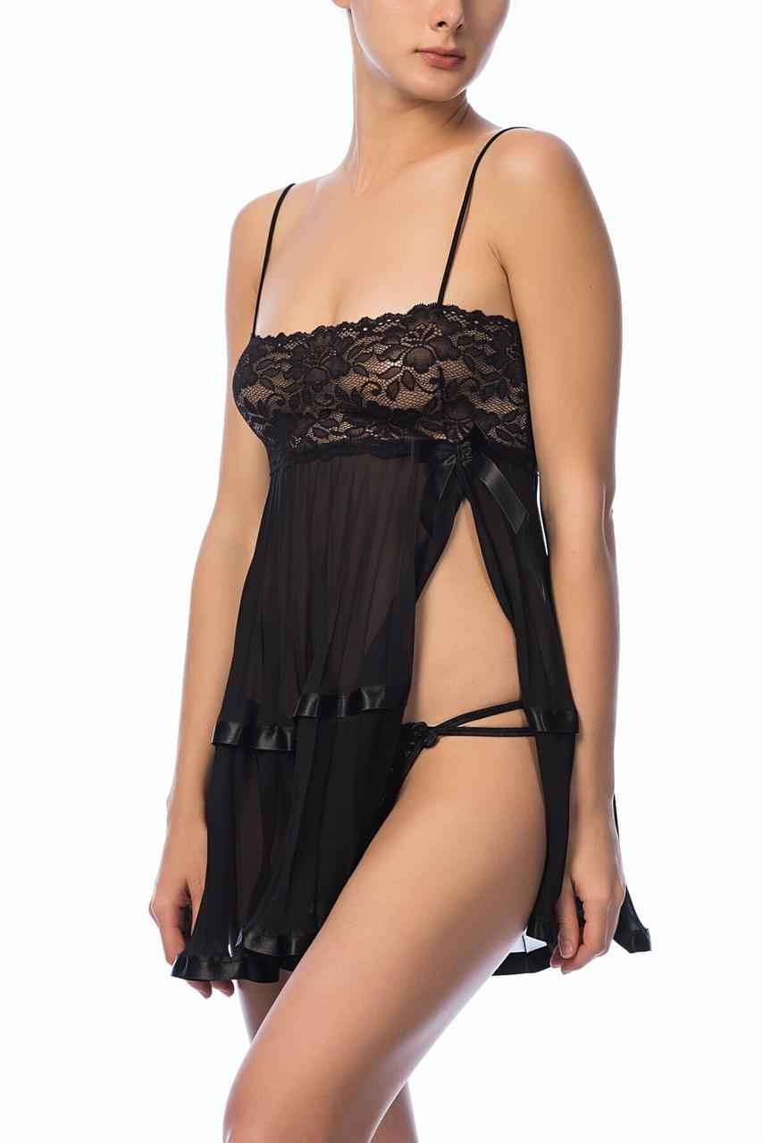 Nuisette  en dentelle