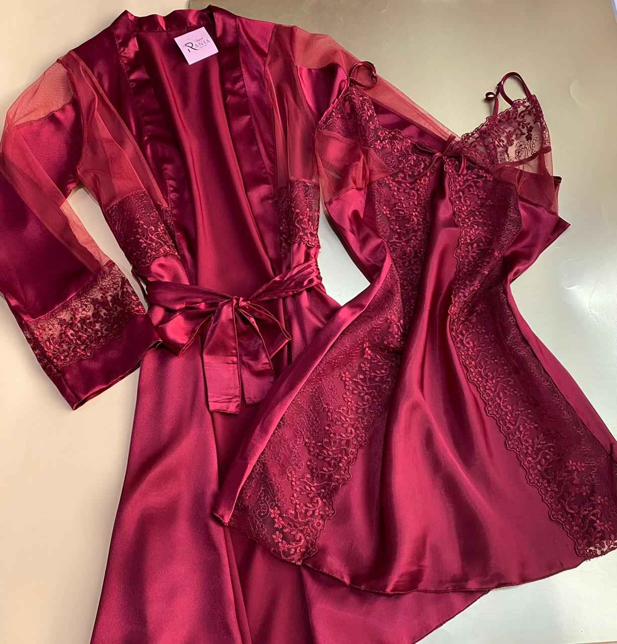 parure en satin