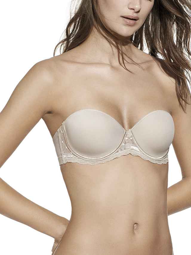 SOUTIEN-GORGE À BRETELLES  AVEC REMBOURRAGE EN DENTELLE