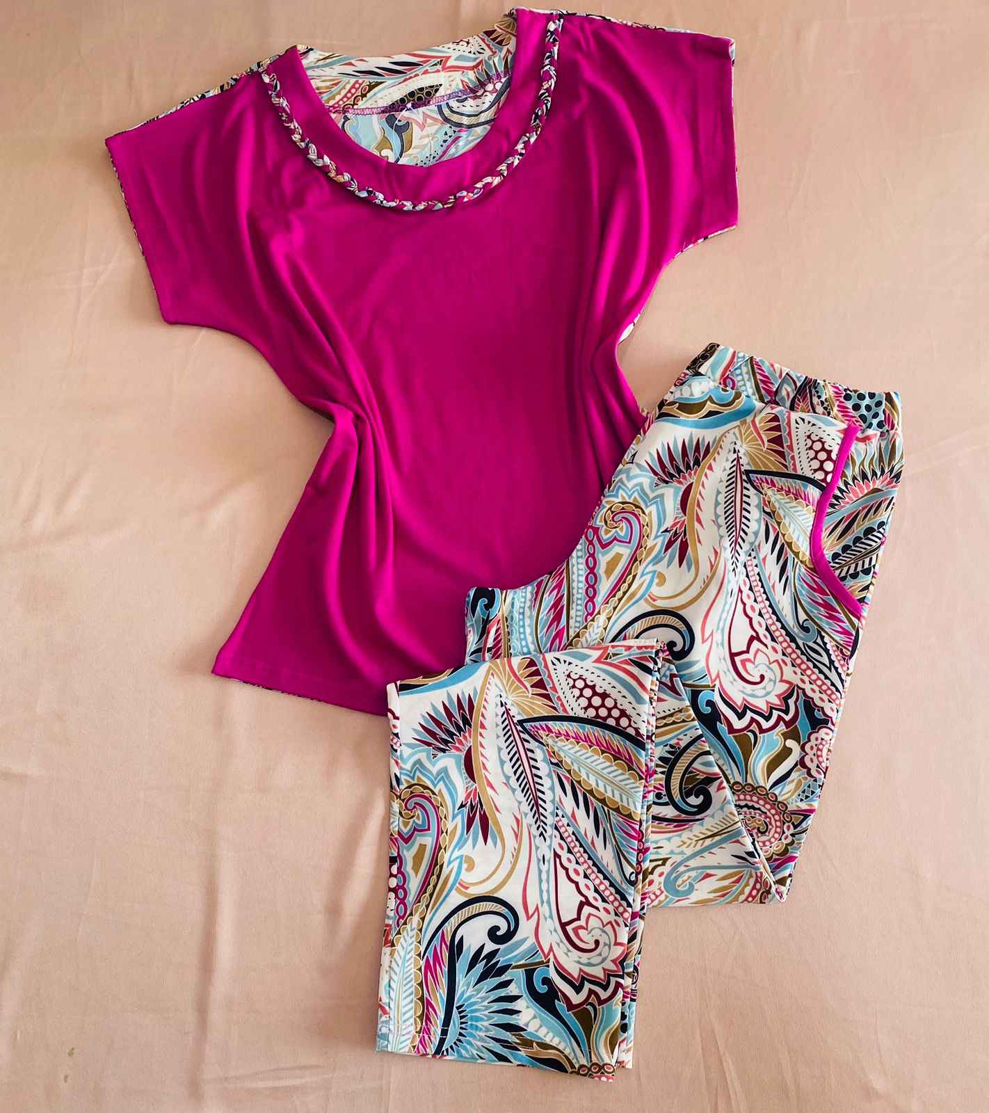 pyjama femme été avec pantalon