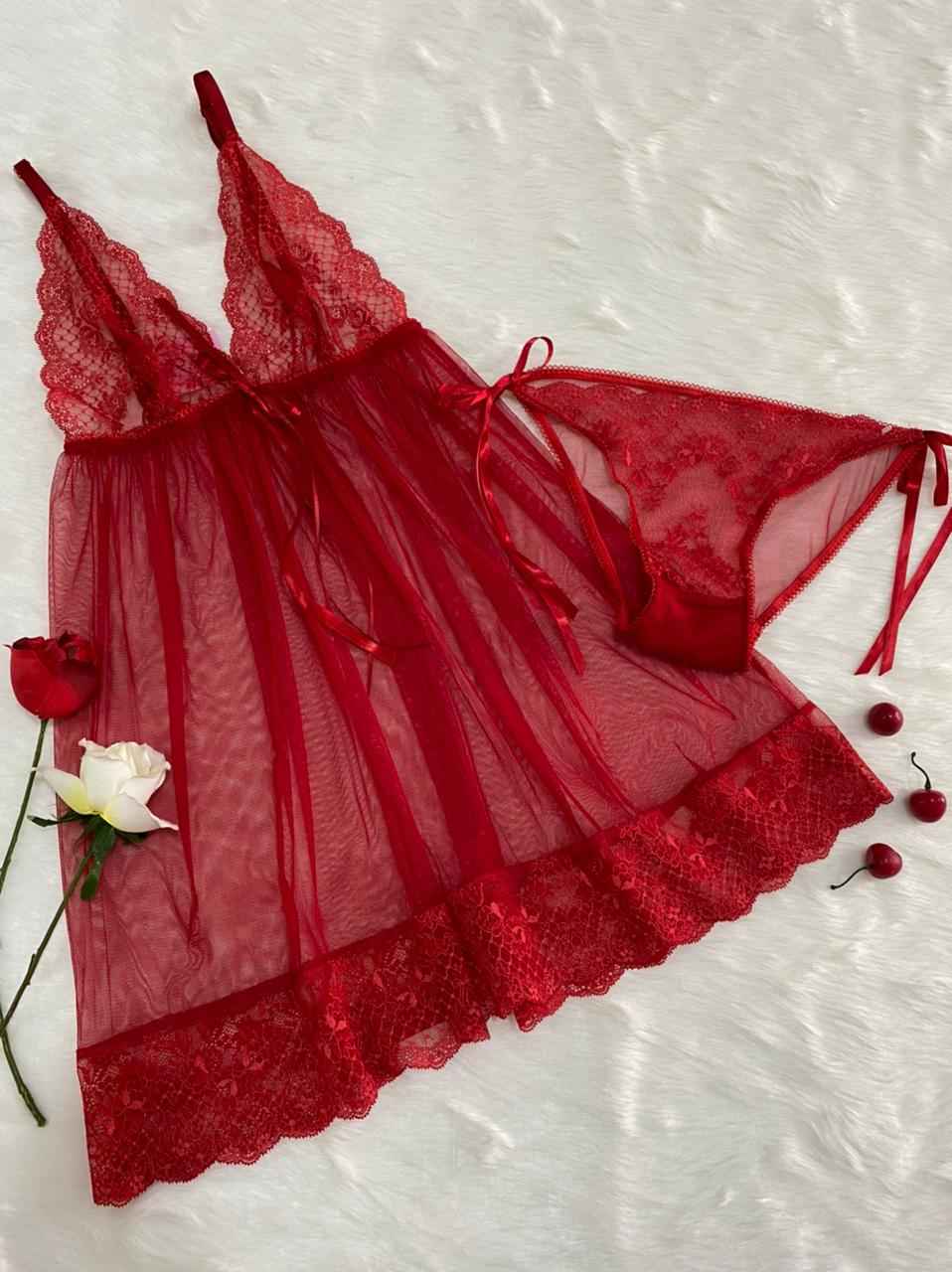 Nuisette  en dentelle