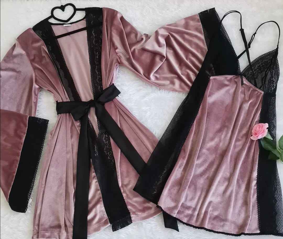 Parure sexy en velours