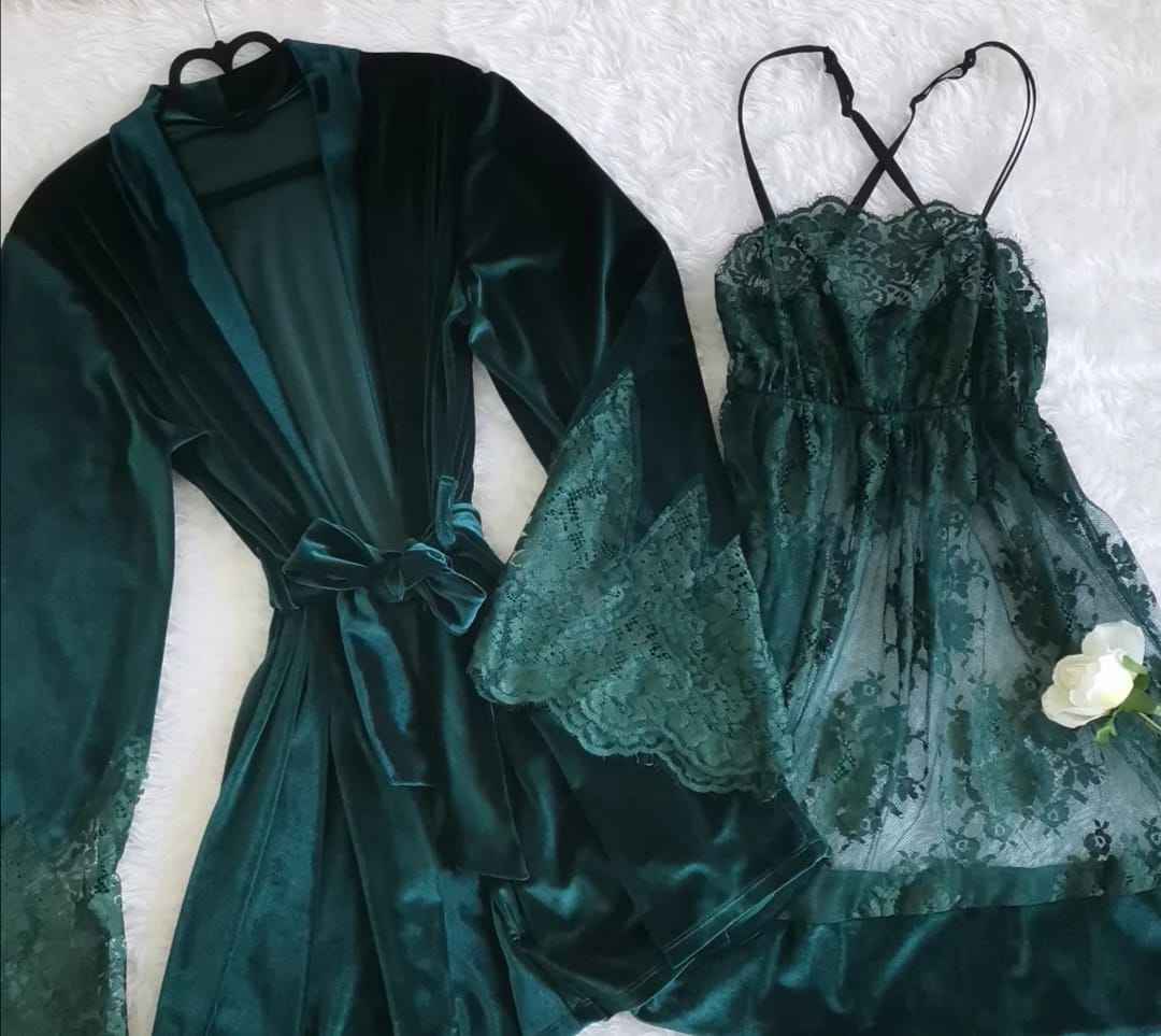 Parure sexy en velours