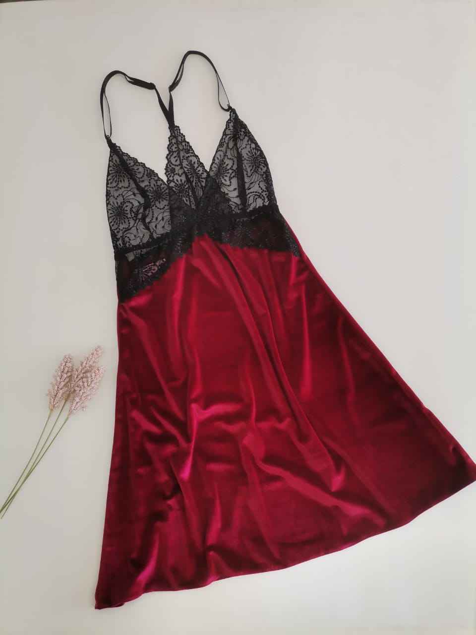 nuisette en velour