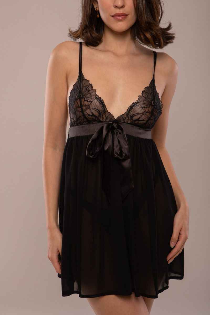 Nuisette  en dentelle