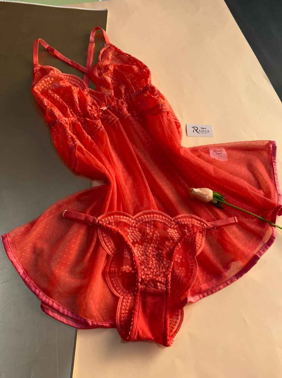 Nuisette  en dentelle