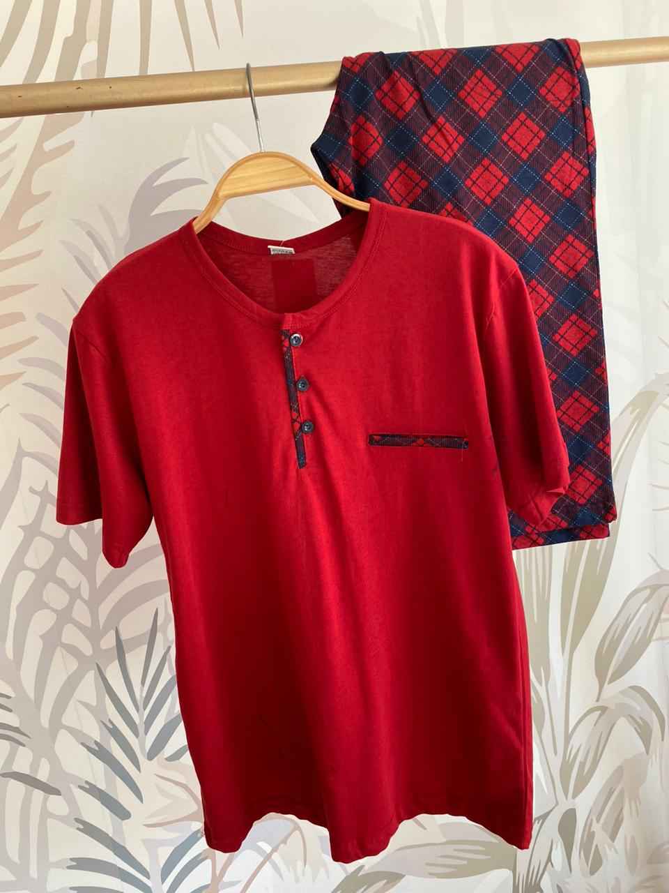 pyjama pour homme avec pantacourt